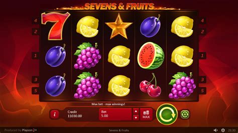 Безкоштовний ігровий автомат Fruits and Sevens